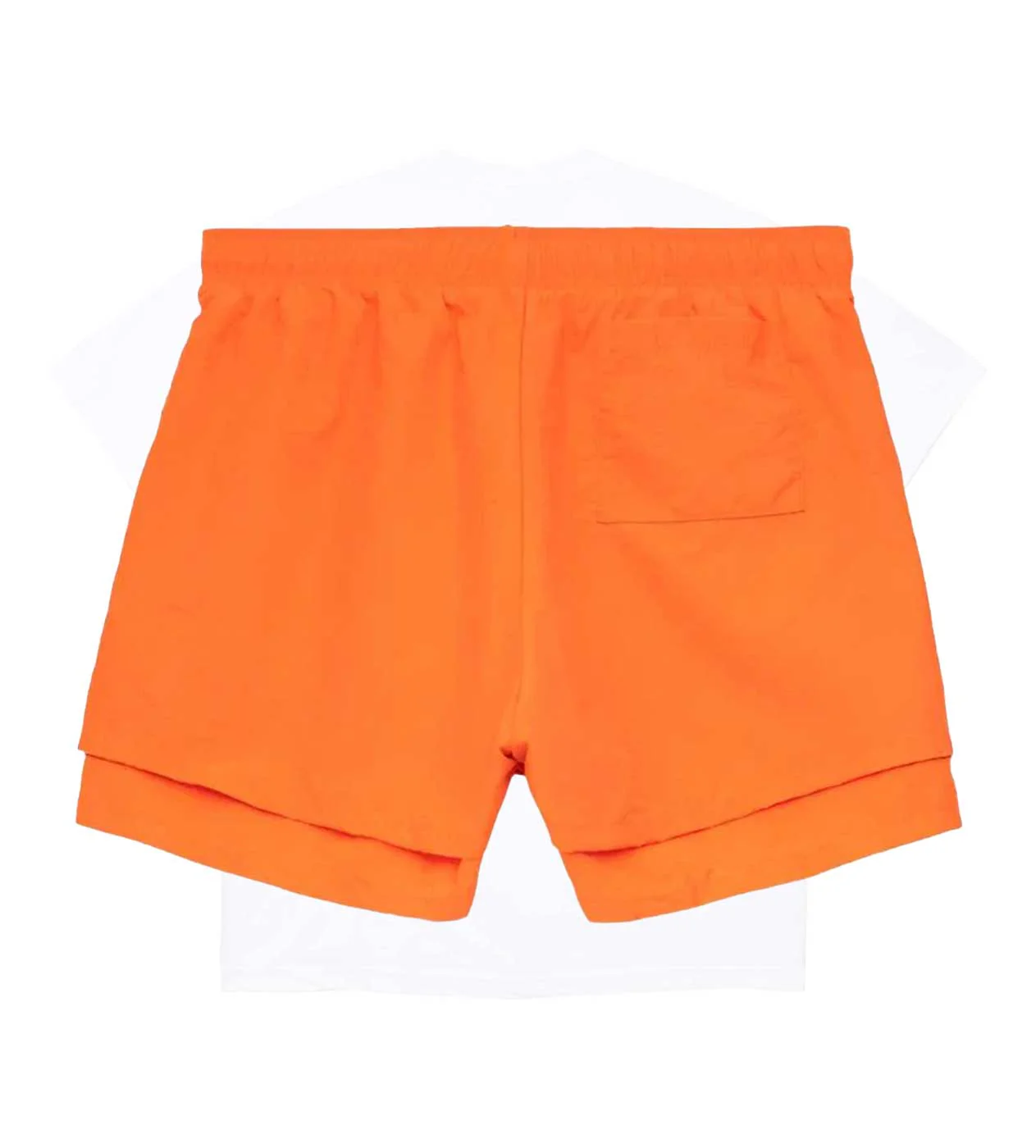 Sp5der Orange OG Web Double Layer Short - Image 2