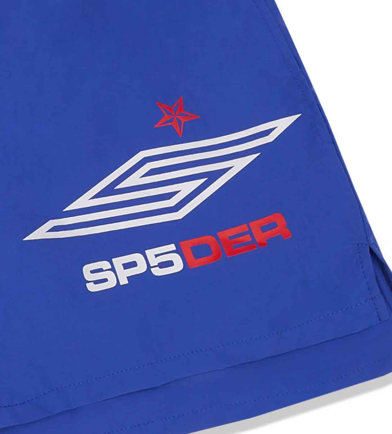 Sp5der Pro Double Layer Shorts Blue - Image 4