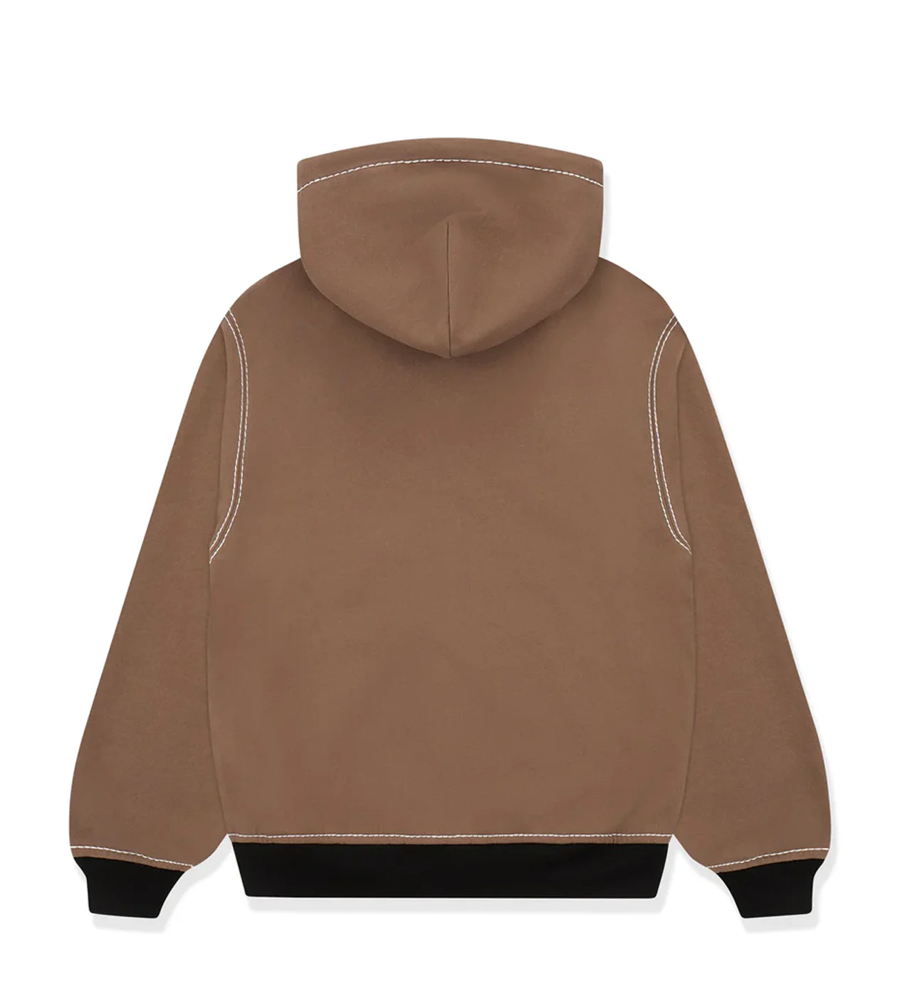 Sp5der T&F Zip-Up Hoodie Brown/Red - Image 2