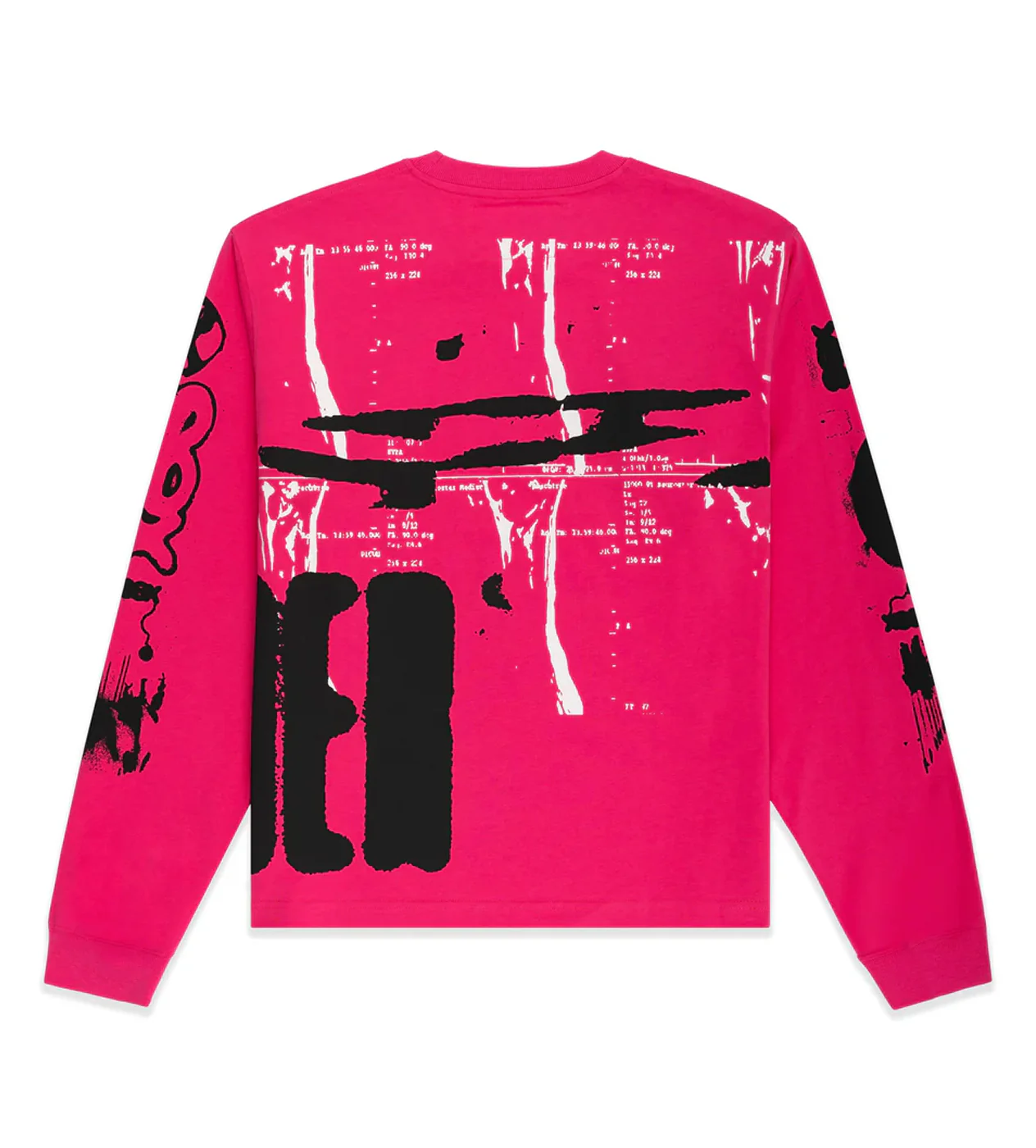Sp5der X-Ray L/S LW Tee Pink - Image 2