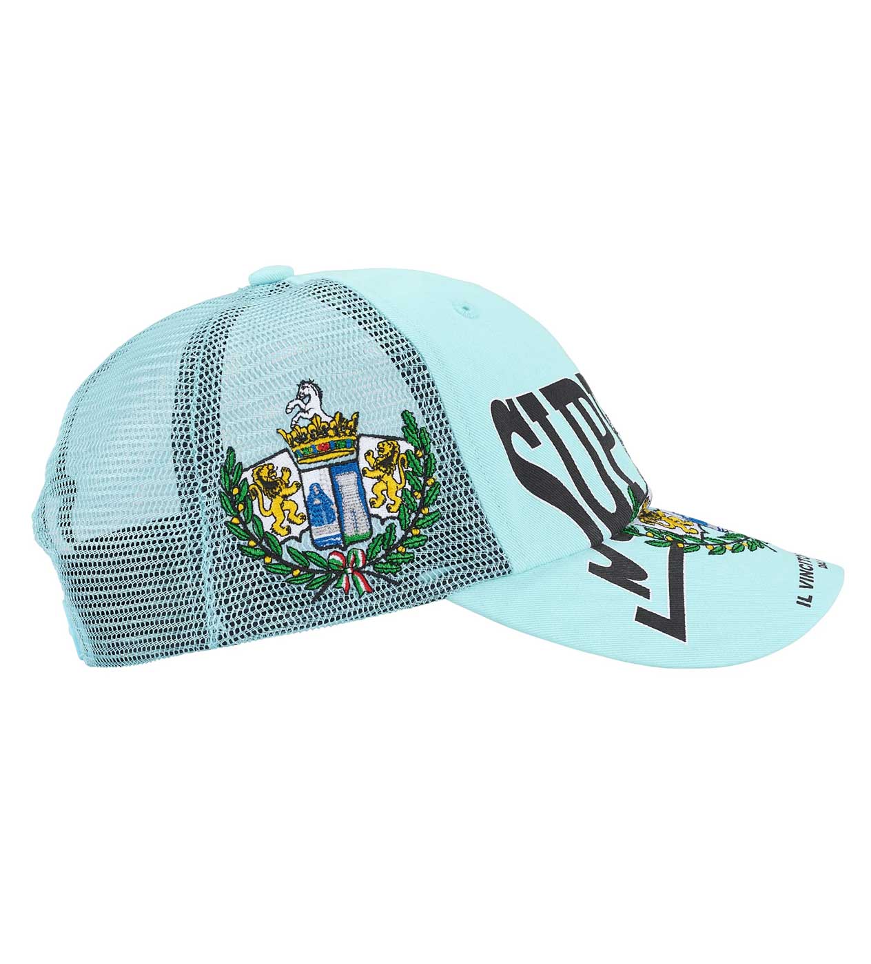 Supreme Big Crest Mesh 6-Panel Hat Light Blue - Image 3