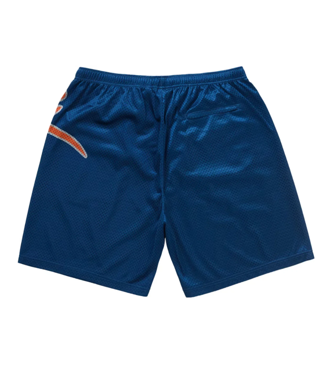 Supreme Big Script Mesh Shorts Navy - Image 2