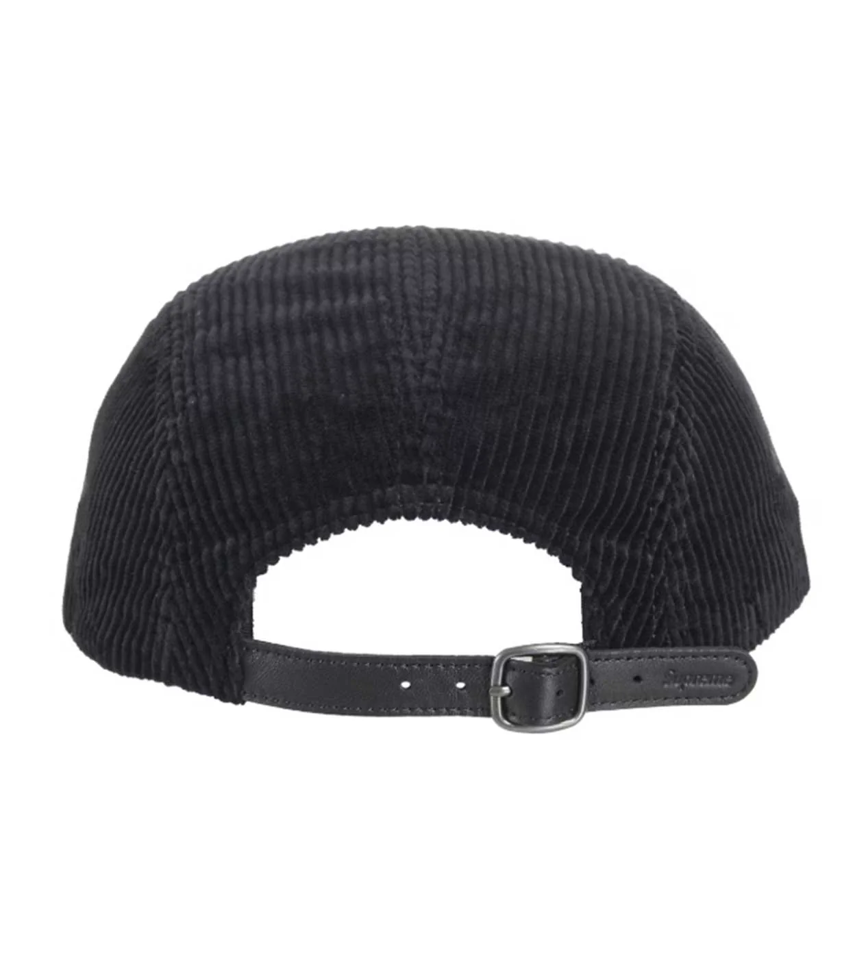 Supreme Corduroy Camp Cap Black - Image 2