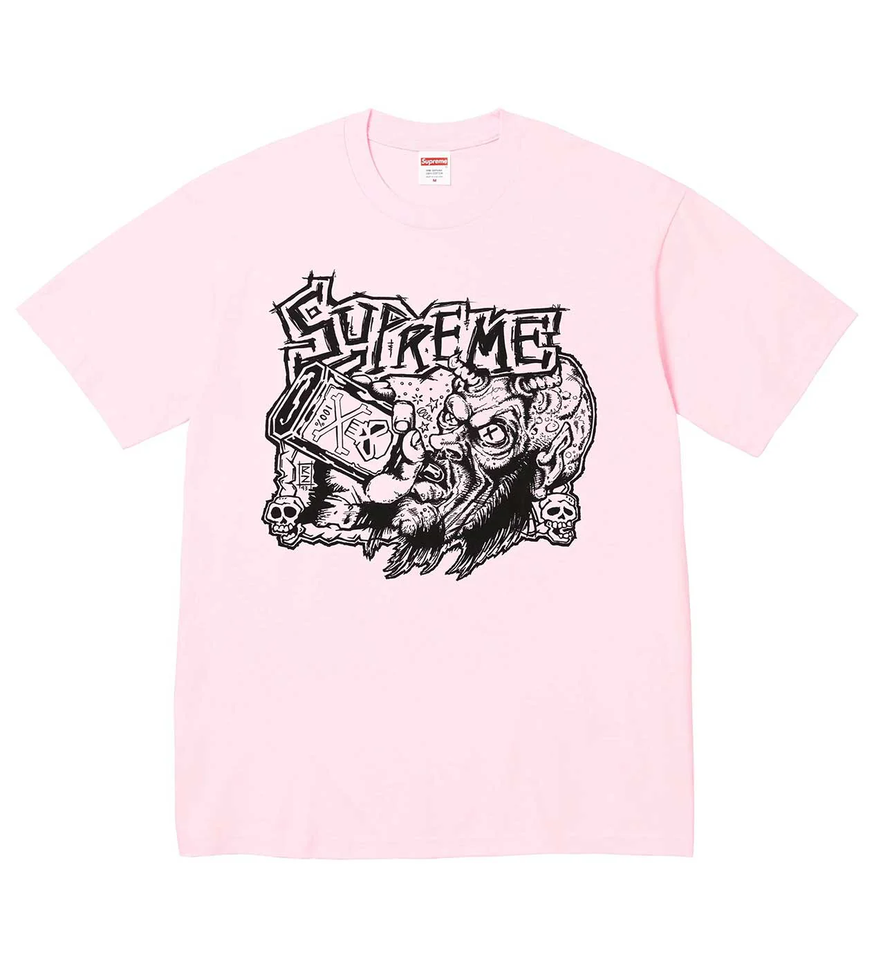 Supreme Blowout Rob Zombie Tee Pink - Image 2