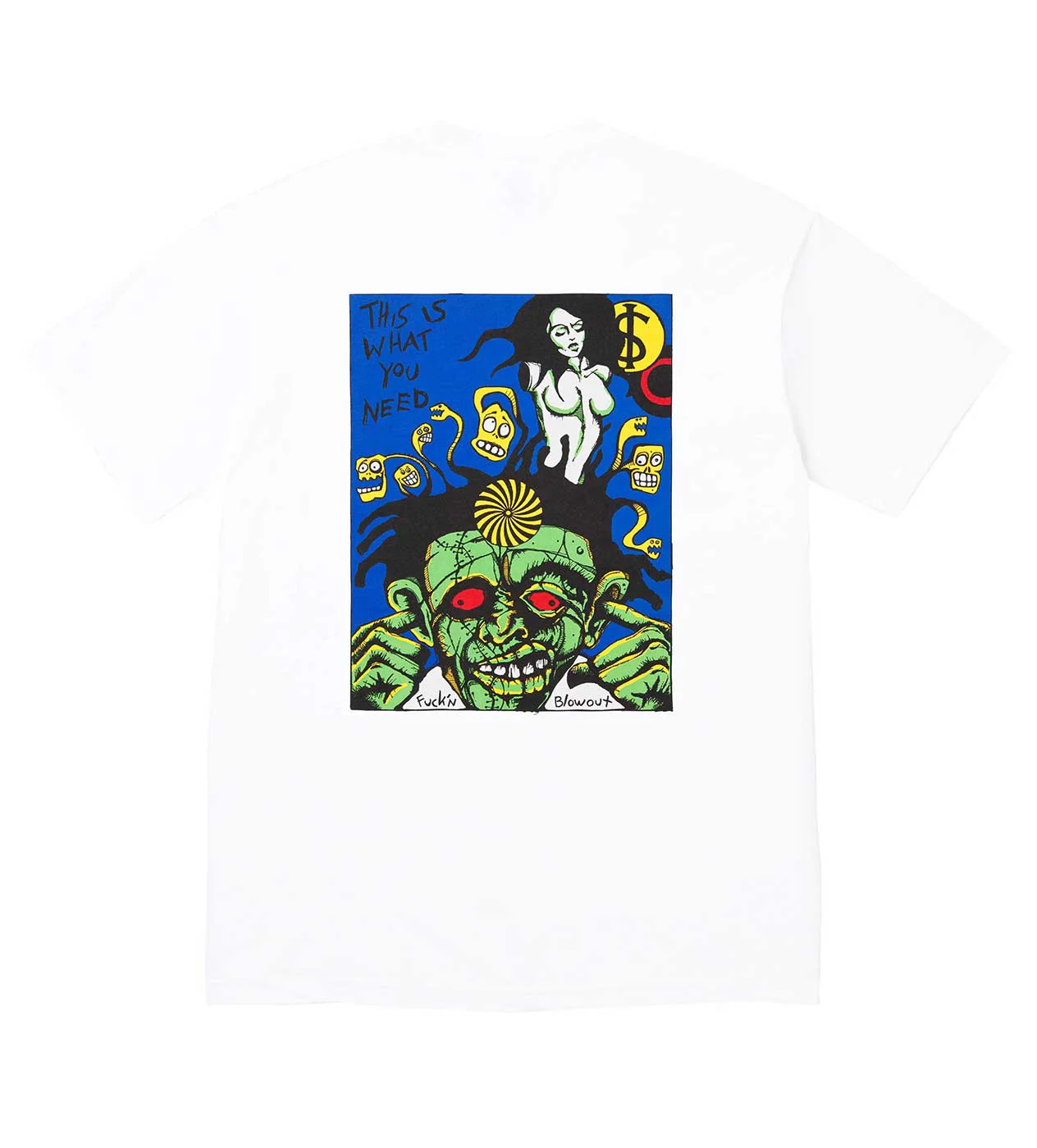 Supreme Blowout Rob Zombie Tee White - Image 2