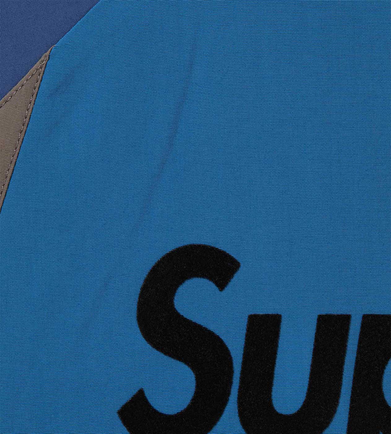 Supreme Logo Track Jacket Navy - Image 4