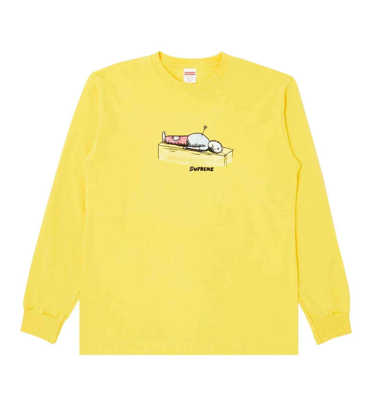 Supreme Neil Blender L/S Tee Yellow