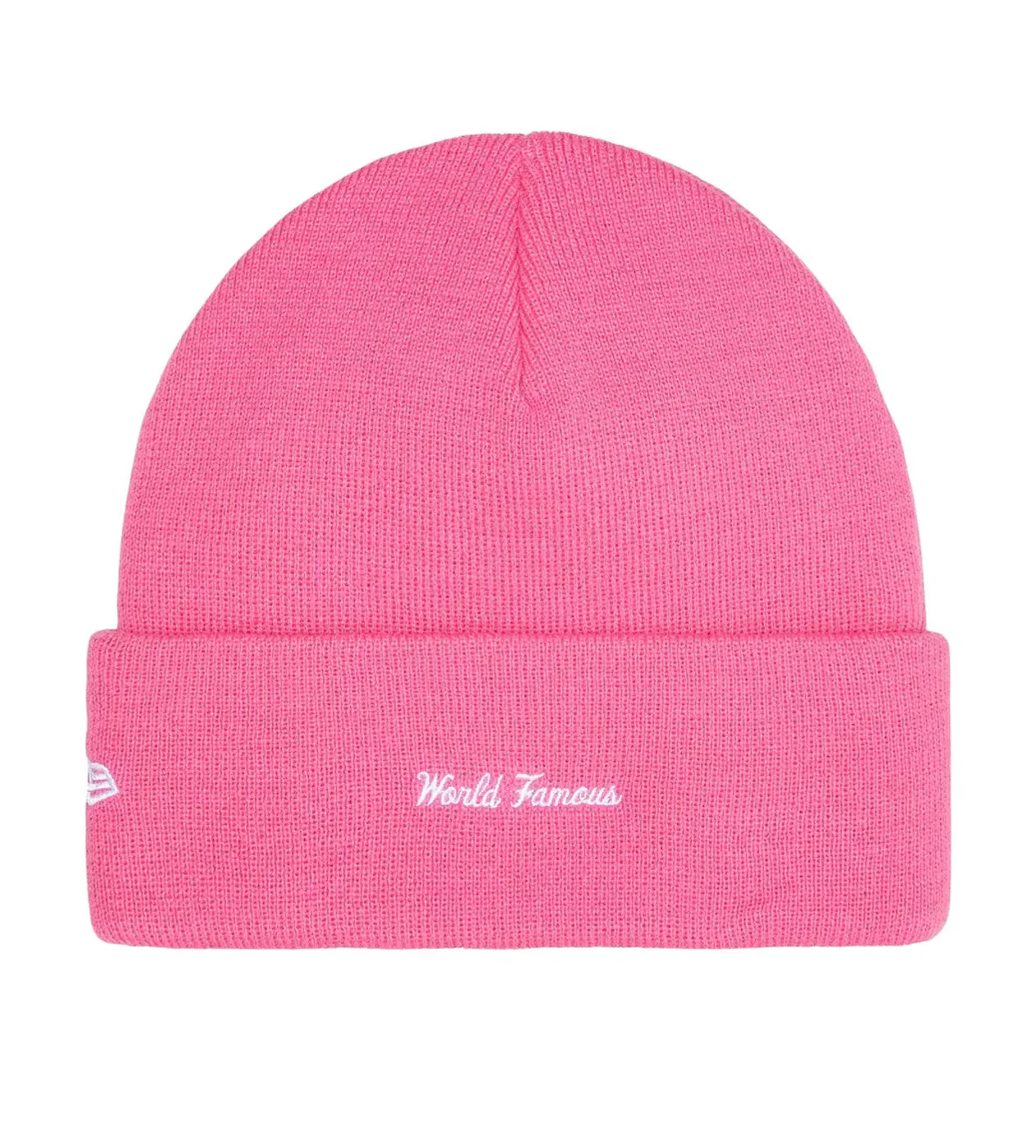 Supreme New Era Box Logo Beanie Magenta - Image 2