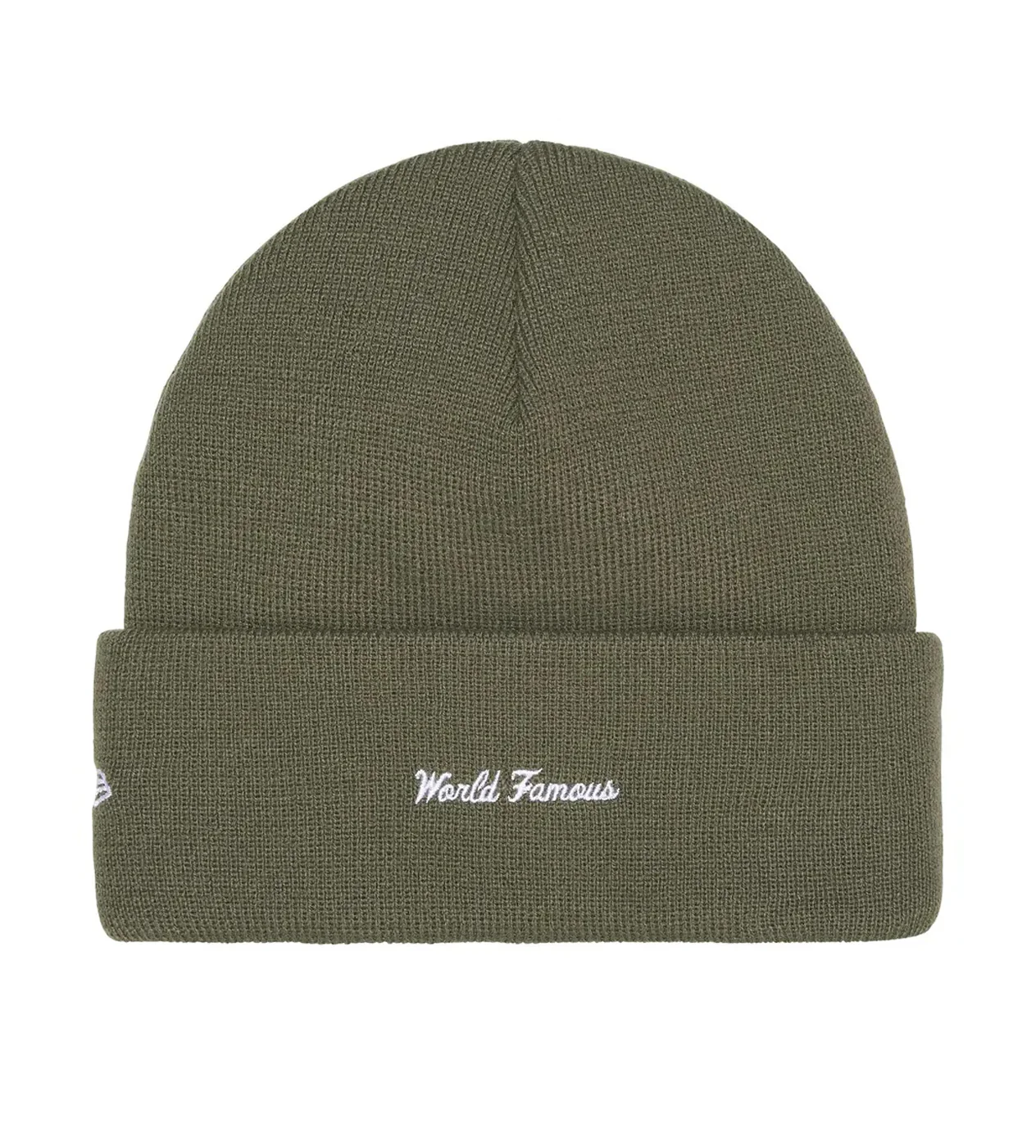 Supreme New Era Box Logo Beanie Olive - Image 2