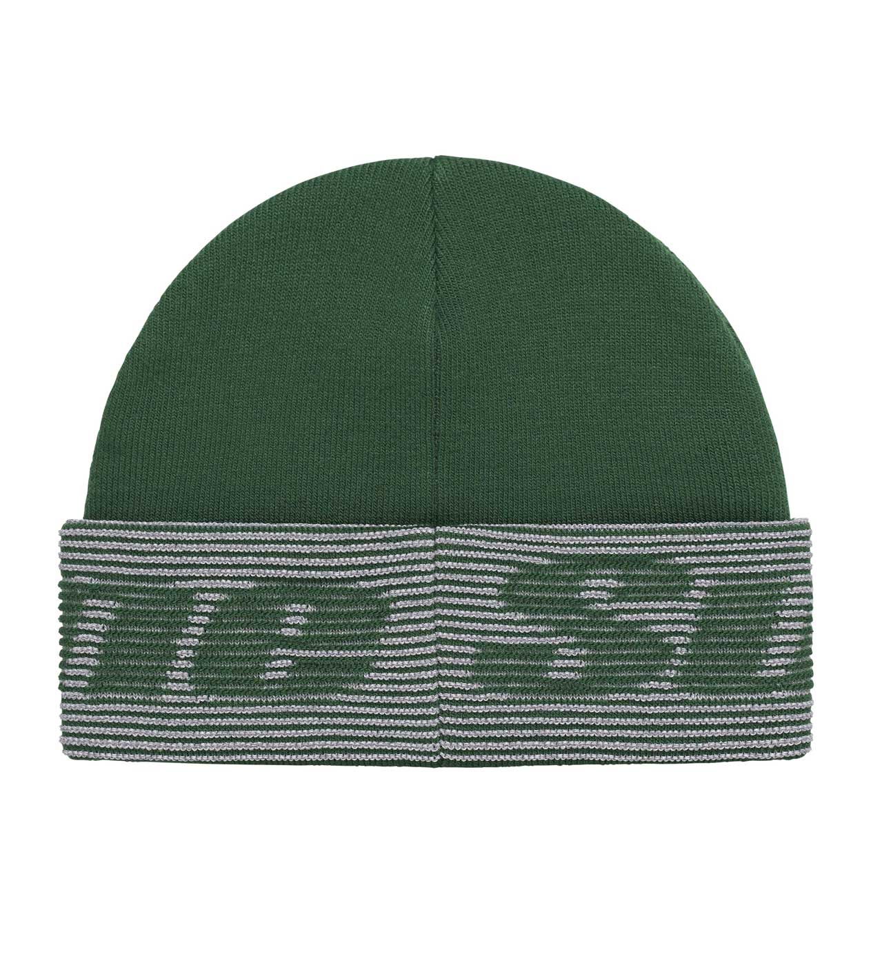 Supreme Reflective Jacquard Cuff Beanie Green - Image 3