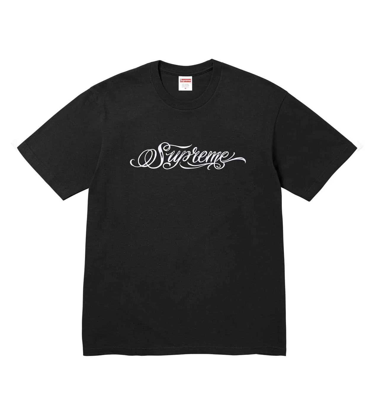Supreme Script Tee Black
