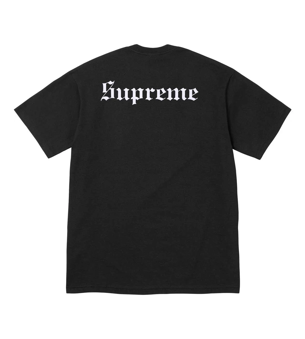 Supreme Snow White Tee Black - Image 2