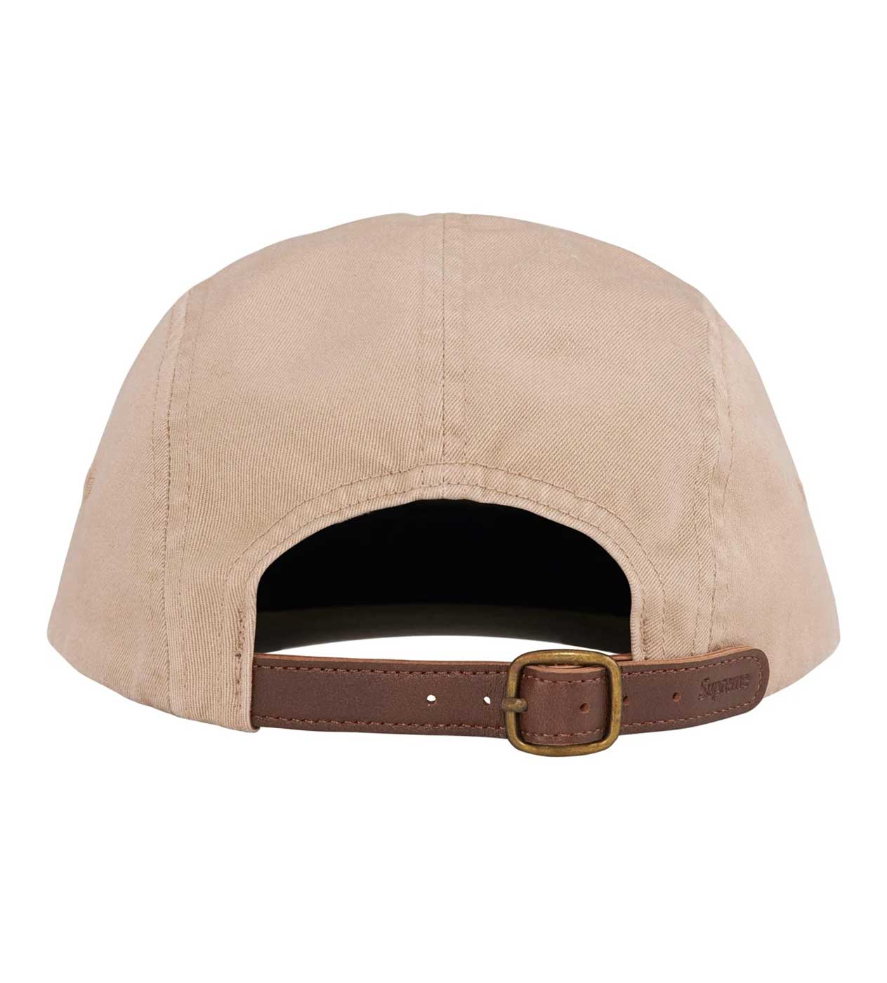 Supreme Washed Chino Twill Camp Cap Tan - Image 2