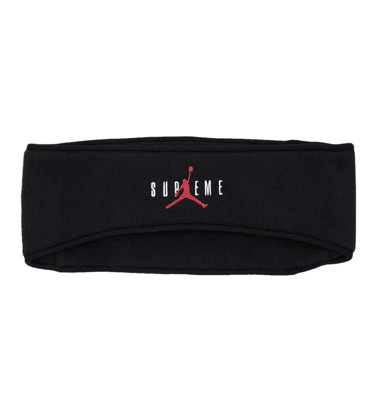 Supreme x Jordan Headband Black - Image 2
