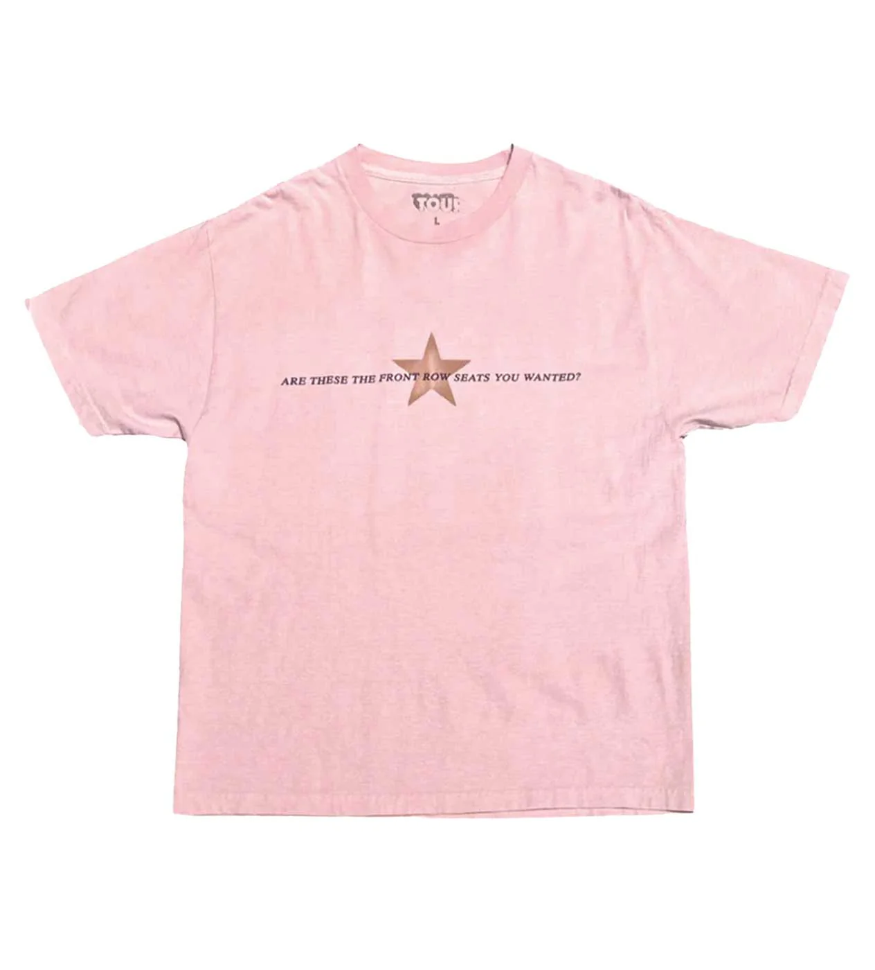 Travis Scott UTOPIA Pink Star Tee Pink - Image 2