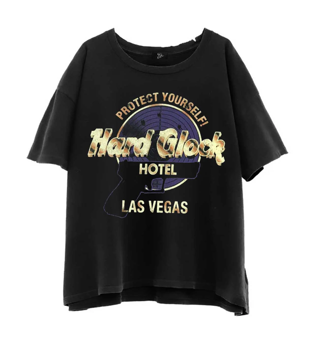 Triple Sevens Hard Glock Tee Black