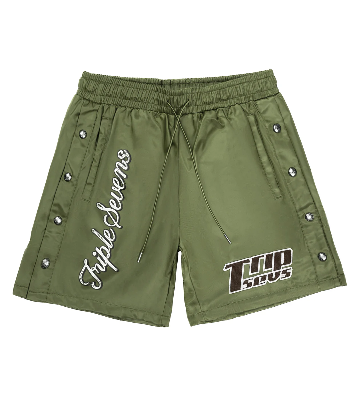 Triple Sevens Nylon Shorts Green