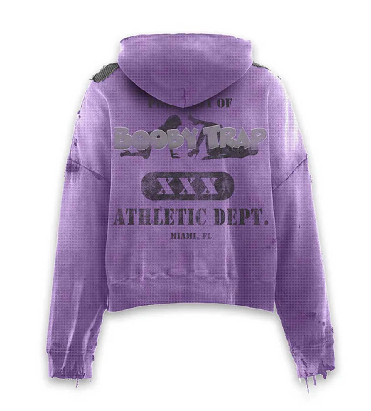Triple Sevens Trap Reversible Zip Up Hoodie Black - Image 2