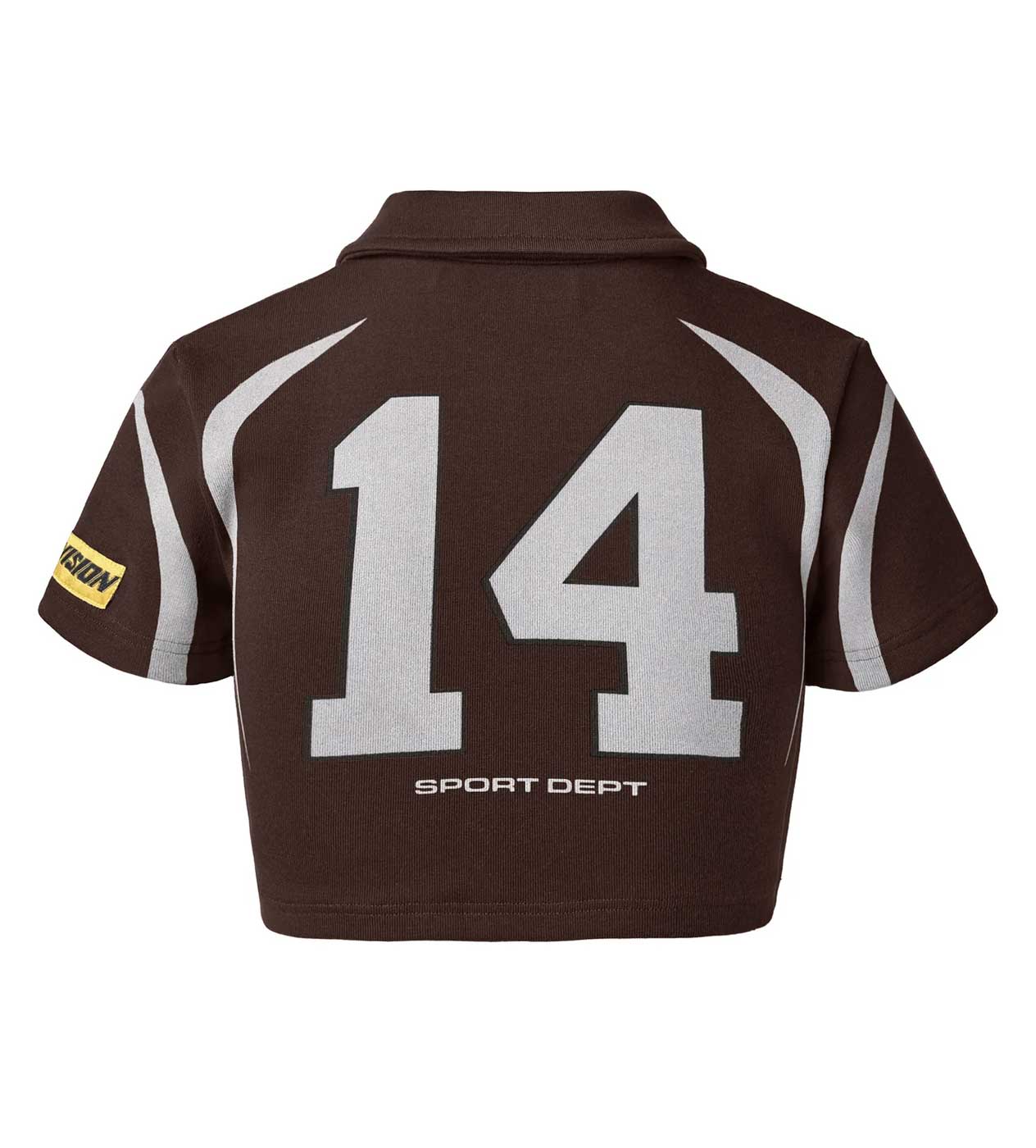 Vale Forever 007 Berlin Rugby Tee Brown - Image 2
