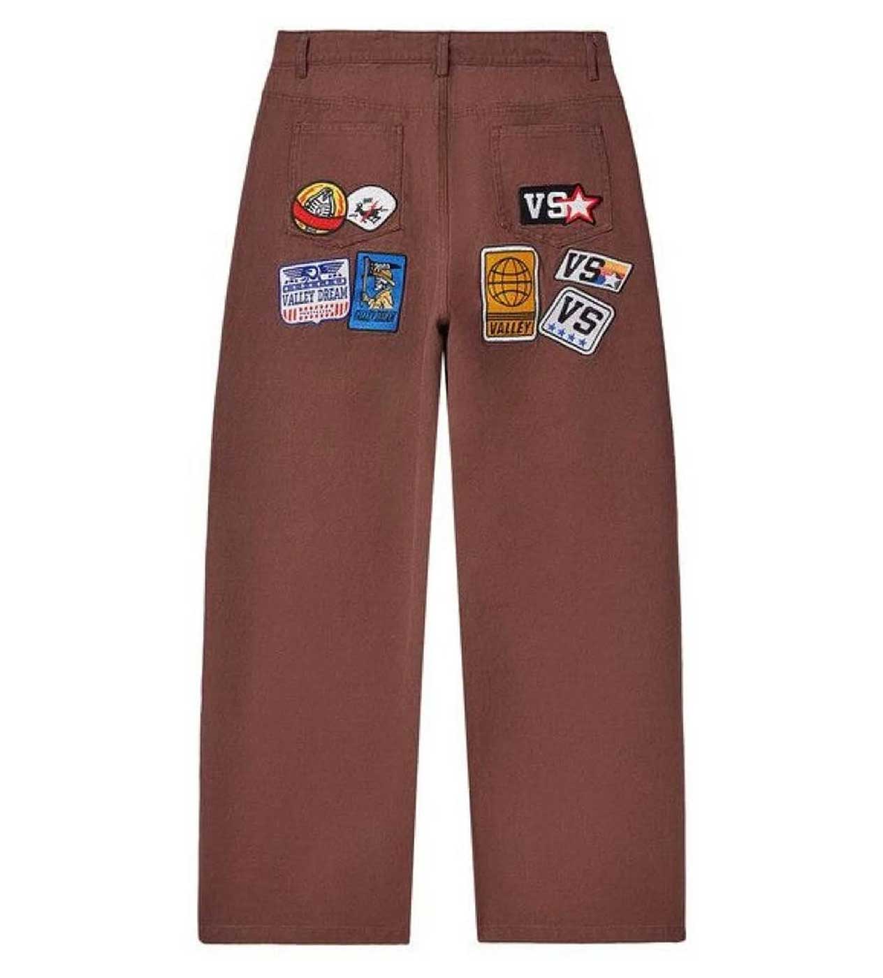 Vale Forever 1980s Painter Denim Brown Wash - Image 2
