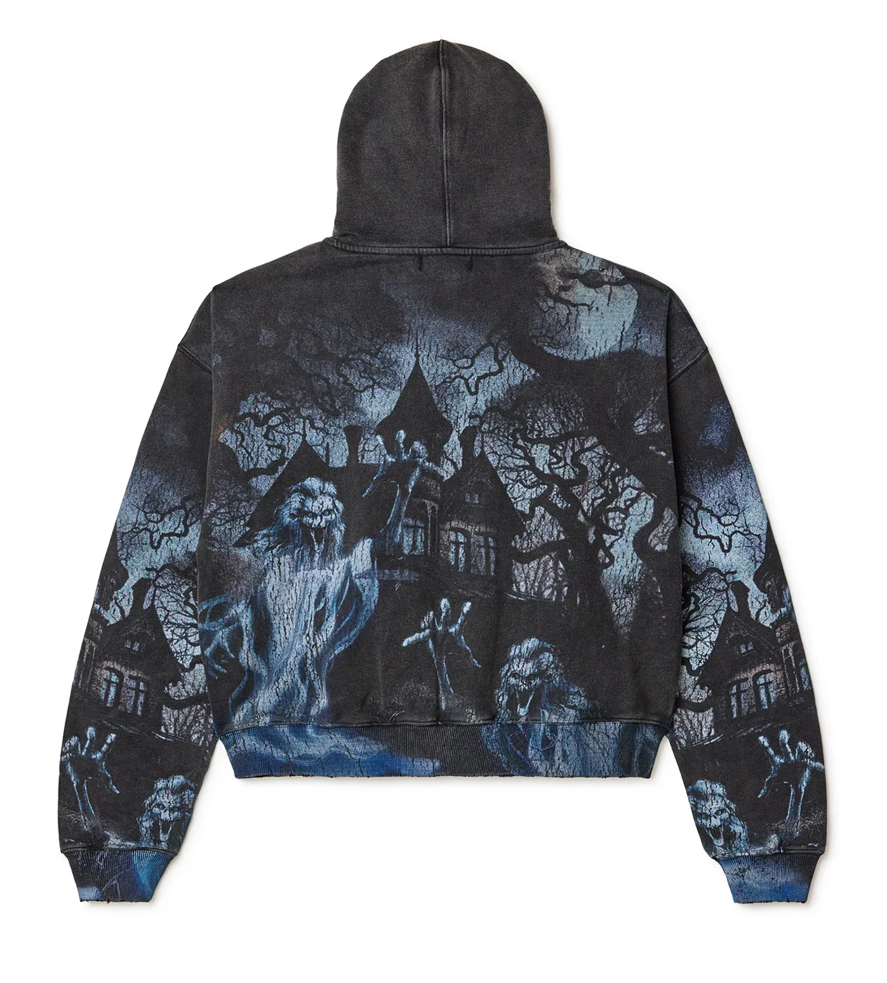 Vale Forever Casper Zip-Up Hoodie Black - Image 2