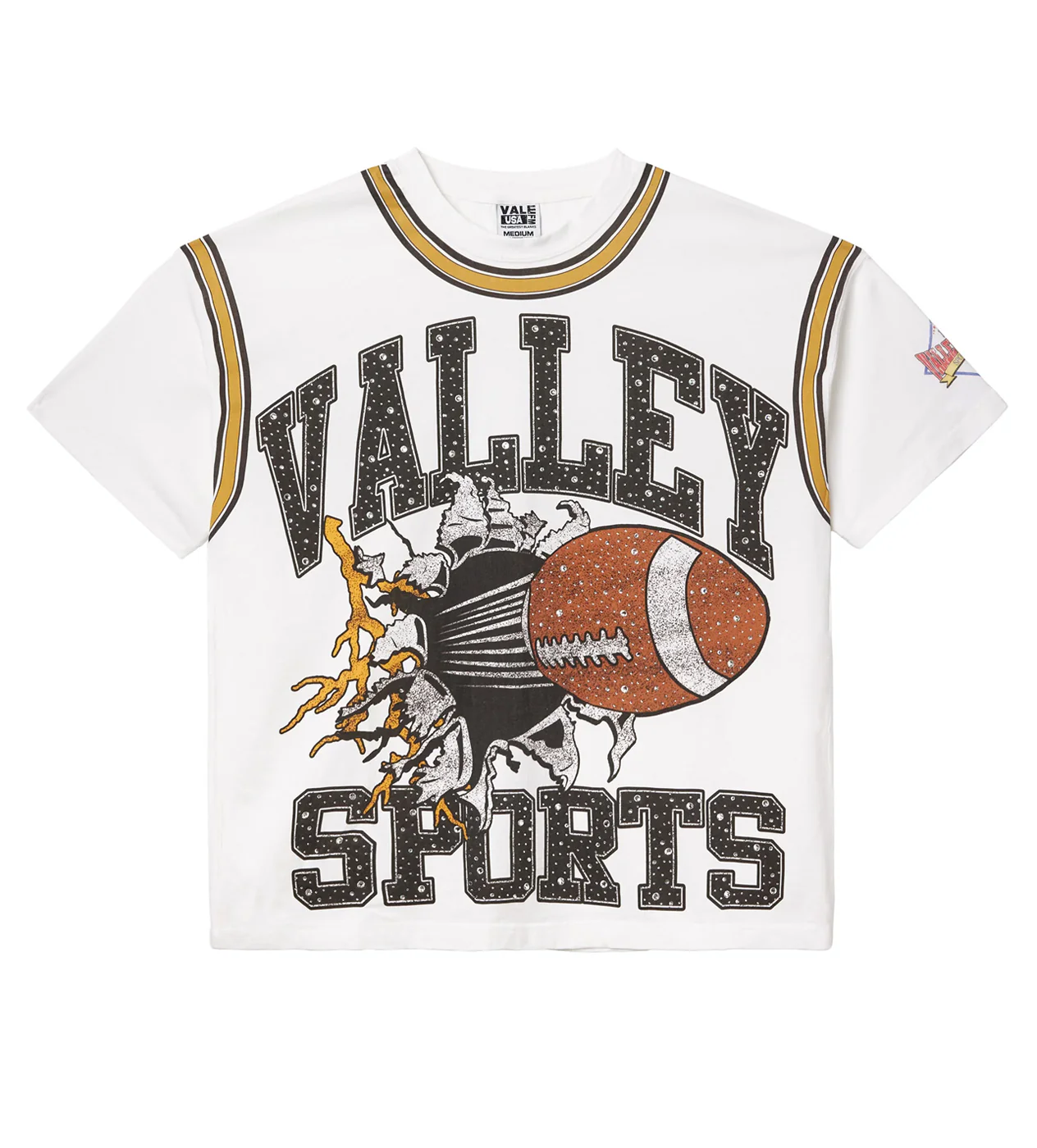 Vale Forever Classic Bling Tee White