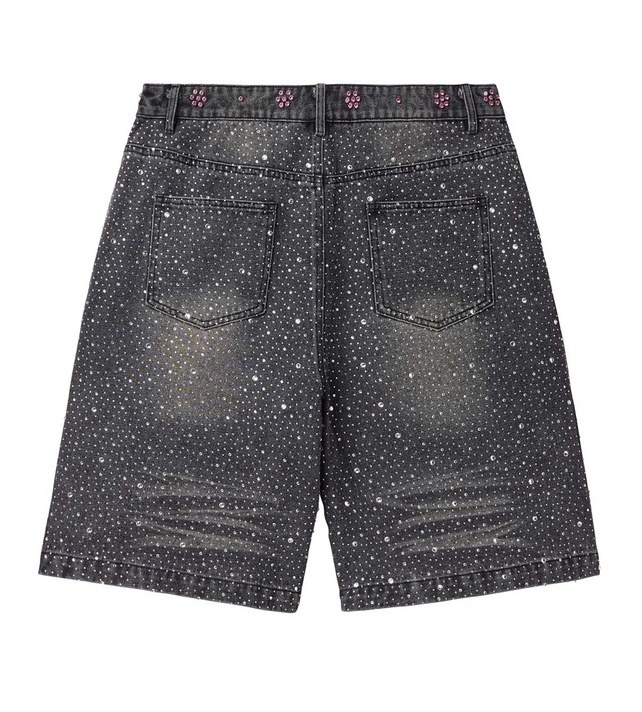 Vale Forever Iced Out Jorts Black - Image 2