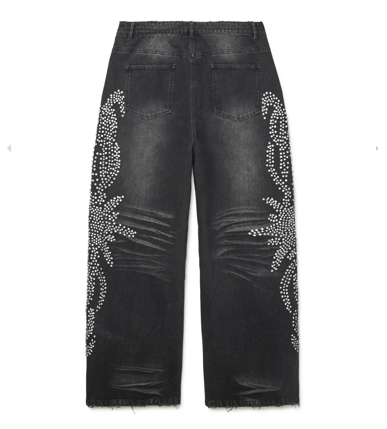 Vale Forever Mono Tsunami Denim Pants Black - Image 2