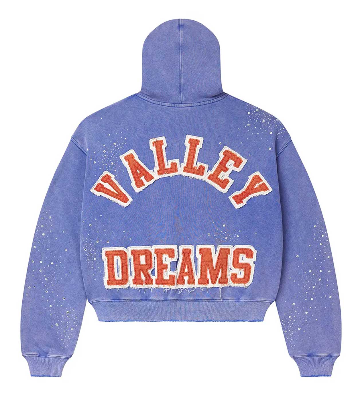 Vale Forever Sun Clustered Zip Up Hoodie Blue - Image 2