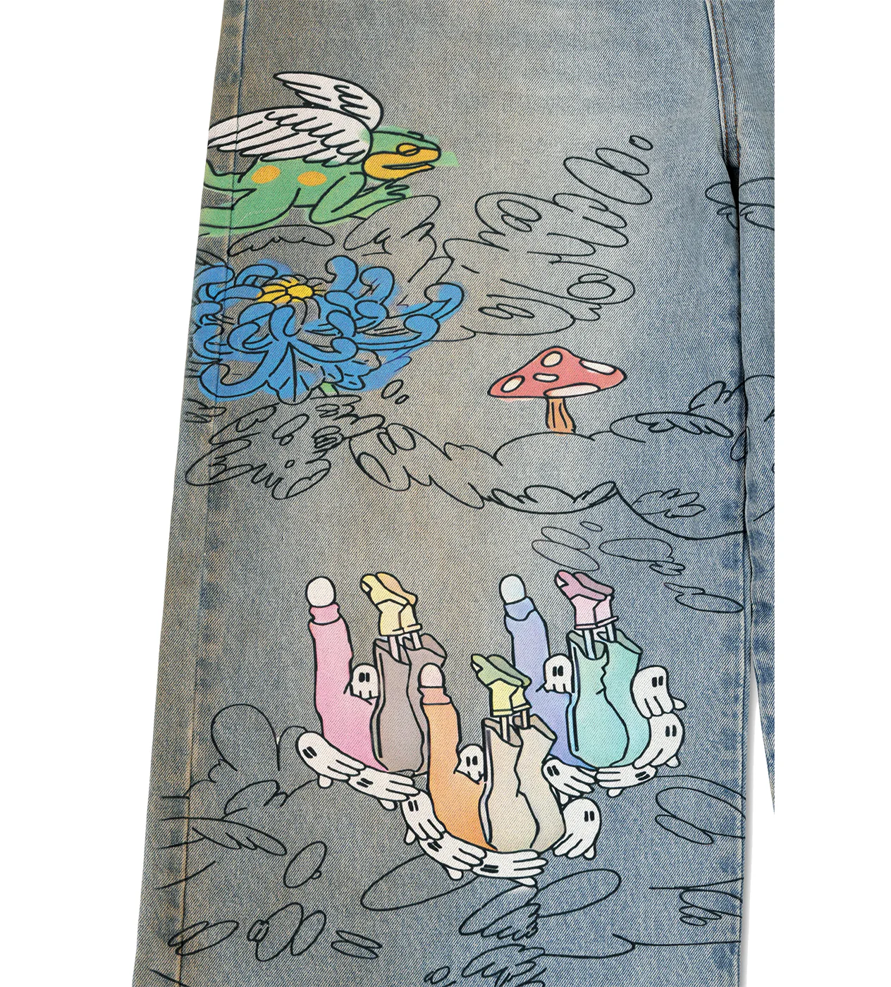 WNTD Art Is War Painter Pants - Image 4